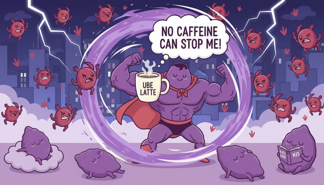 Does ube have caffeine?